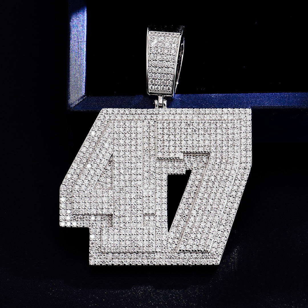 925 Silver Plated White Gold