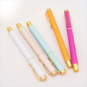 Hot Selling Metal Ballpoint With Logo Elegant Signature <b>Pen</b> Customize Cute Gel <b>Pens</b> Suitable for Corporate Promotion - Product Image 4