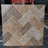 Carreaux de sol extérieurs en céramique vitrifiée, aspect pierre rustique mate, haute qualité, 600x600mm, épaisseur 12mm, antidérapants, antibactériens