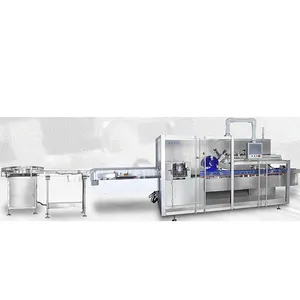 ZHJ-300 Máquinas de embalagem automática multifuncional para alimentos, folhetos, pomadas e saquinhos de alta velocidade, máquinas de papelão para embalagens