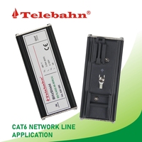 Protecteur de surtension Ethernet Gigabit 90W 48V PoE CAT6, dispositifs de protection contre les surtensions de données, SPD