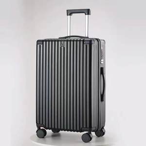 Bagages à barre de traction de luxe 20 \ "Boîte de voyage universelle à roue Couverts rigides directs <span class=keywords><strong>Valise</strong></span> de vélo Bagage à main Nouvelle <span class=keywords><strong>valise</strong></span> à barre de traction ABS - Product Image 4