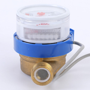 YomteY Water Meter DN15 Brass Threaded Dry Pulse Single Flow Cold Water Meter With Remote Transmission - Product Image 2