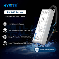IP67 étanche connexion parallèle alimentation à découpage taille compacte 300W 12V 24V 36V 48V puissance de sortie constante LED pilote