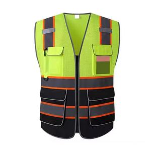 เสื้อกั๊กนิรภัยสะท้อนแสงคุณภาพสูง ดีไซน์ล่าสุดปี 2024 สำหรับผู้ชาย  รับสกรีนโลโก้ ผลิตจากโรงงานโดยตรง - Product Image 1