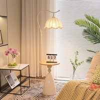 Lampadaire LED vintage en fer à spectre complet, rétro, avec télécommande à intensité variable pour salon, côté canapé, chambre à coucher, chevet