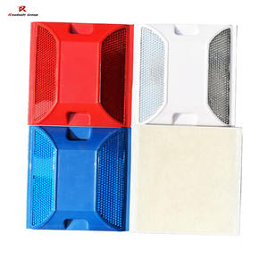 यातायात सुरक्षा एबीएस बिल्ली आँखों प्लास्टिक चिंतनशील रोड स्टड संकेत सुरक्षा सड़क मार्करों - Product Image 3