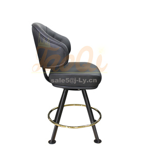 K123 mobilier de haute qualité, tabouret de Bar pivotant, hauteur réglable, <span class=keywords><strong>chaise</strong></span> de poker, siège de bar de jeu, <span class=keywords><strong>roulette</strong></span>, <span class=keywords><strong>chaise</strong></span> de Casino - Product Image 2
