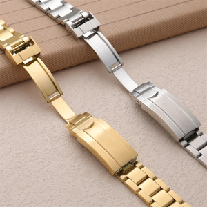 Correa de Reloj de <span class=keywords><strong>Acero</strong></span> Inoxidable 316L de 20/21 mm de Calidad, Accesorios para Correa de Relojes R-olexs, Hebilla Deslizante para Correa <span class=keywords><strong>SUBMARINER</strong></span> de 41 mm - Product Image 6