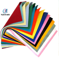 Feuilles de feutre rigide en polyester, tissu coloré pour broderie et travaux manuels