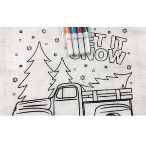 حقيبة لعبة قماش تعليمية لتزيين عيد الميلاد - Product Image 5