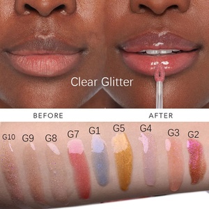 Grosir pensil Lipliner Logo kustom Glossy Lipgloss Label pribadi <span class=keywords><strong>Kit</strong></span> Lipgloss pigmen tinggi - Product Image 4