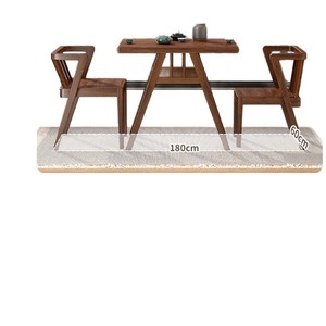 Solid Wood Balcony <b>Table</b> And Chair Set 3 Piece Midcentury Modern Space Saving For Home Tea Drinking Small Apartments - Product Image 5