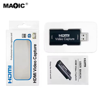 Kartu Tangkap Game HDMI Baru, Perekam Video HD 1080P HDMI untuk Pengajaran Online/Siaran Langsung/Aksesoris Game Lainnya