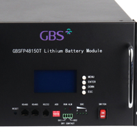 Rack-mount Split 150AH 48V Solar LiFePO4 baterai off Grid koneksi untuk Data pusat telekomunikasi Base dengan garansi 5 tahun