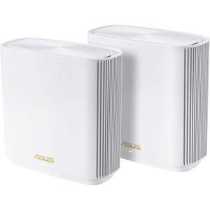 Système WiFi Mesh Tri-Bande ZenWiFi AX6600 WiFi 6, 2 unités, Couverture Complète de la Maison, Kit Maison Intelligente AiMesh, Contrôle par Application, Blanc - Product Image 2