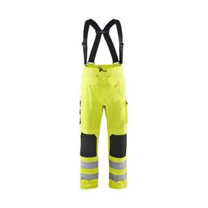 BLAKLADER - 130620053300L Pantalones de lluvia Hi-Vis Level 3 Yellow - EAN 7330509659618 PROTECCIÓN PARA TODOS LOS TIEMPOS - Product Image 1