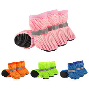 Chaussures pour chiens personnalisées, bottes pour chiens, protections pour pattes, respirantes, écologiques, imperméables, confortables, été, bandes réfléchissantes - Product Image 1