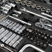 OEM 202 pièces, ensemble de clés à douilles professionnelles pour la réparation automobile, kit d'outils combinés multi-usages, tournevis, Herramientas, autres outils