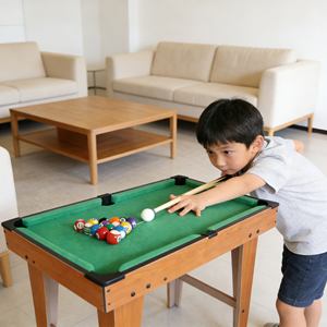 <span class=keywords><strong>Mesa</strong></span> <span class=keywords><strong>de</strong></span> <span class=keywords><strong>Billar</strong></span> Plegable <span class=keywords><strong>de</strong></span> 3/4/5 pies Directo <span class=keywords><strong>de</strong></span> Fábrica, Diseño que Ahorra Espacio, Perfecta para Apartamentos Pequeños y Dormitorios - Product Image 1