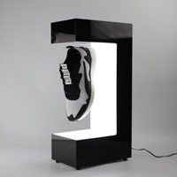 Support de chaussure flottant personnalisé, plateforme en acrylique, dispositif de lévitation, présentoir de chaussure en lévitation magnétique