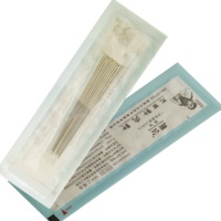Aiguilles d'acupuncture avec manche en argent Tube Aiguilles d'acupuncture