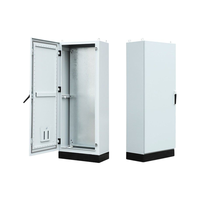 Armoire électrique industrielle sur pied vide IP30 en métal pour système de distribution d'énergie en usine