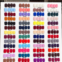 Ongles à presser mats couleur unie, forme squoval, faux ongles artificiels brillants, vente en gros, personnalisés OEM