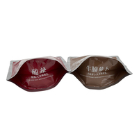 Sachet Doypack Personnalisé en PE Qualité Alimentaire avec Fermeture Zip, Recyclable, Finition Mate, en Feuille d'Aluminium et Plastique pour Salades et Snacks