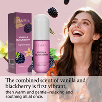 Parfum pour femme à la vanille et à la mûre, 50 ml, sans alcool, vaporisateur longue durée, taille standard