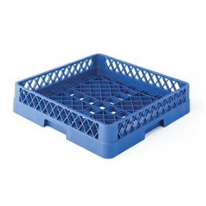 Vassoio Universale Quadrato in Plastica Blu 12x12 Pollici per Lavastoviglie - Product Image 1