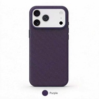 Casing Ponsel Magnetik Tekstur Mewah untuk iPhone 18 17 16 Pro Max, Tombol AI, Pengisian Daya Nirkabel, Anti Benturan