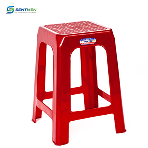 Wholesale Duy Tan Modern <b>Plastic</b> Dining <b>Stool</b> Square Shape Durable Home Furniture for Home Use - Product Image 1