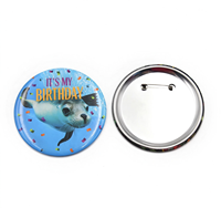 Boutique en ligne - Vente chaude - Impression numérique - Badge personnalisé de 3 pouces (58 mm) - Épingle à badge
