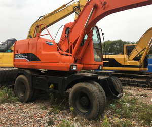 Chargeur sur pneus Doosan Dh210 d'occasion à bas prix Excavatrice Doosan Dh150wd Dh210wd Doosan d'occasion - Product Image 2