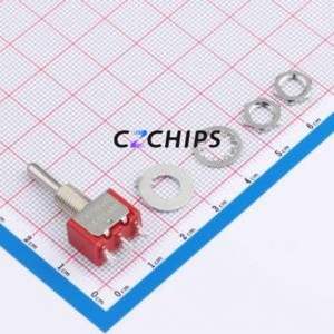 MT-0-103-A101-M200-RS Toggle Switch Through hole Component (THT) Switch Single Pole Double Throw 13mm 8mm 28.6mm - Product Image 2