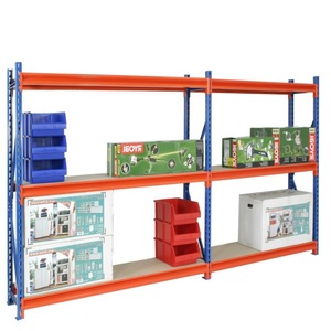 Mang 300-600kg kệ cho các nhà kho 2000*600*2000 mét longspan hiển thị thép kệ dễ dàng lắp ráp decking lưu trữ - Product Image 1