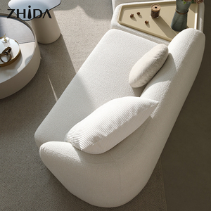 Ensemble de canapés modulaires confortables et économiques avec rembourrage en éponge, design contemporain pour les salons d'appartements et de villas - Product Image 5