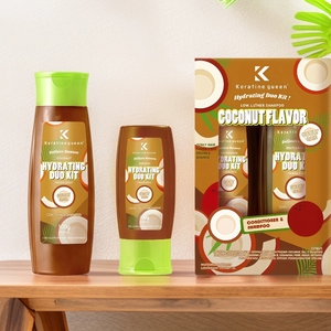 Champú de Aceite de Coco 100% Natural con Logotipo Personalizado, Fórmula Nutritiva con Manteca de Karité para <span class=keywords><strong>Cabello</strong></span> <span class=keywords><strong>Seco</strong></span> - Product Image 6