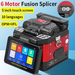 Arc Fusion splicer Kit 180 ° lật màn hình cảm ứng FTTH công cụ thiết bị sợi quang với Cleaver để bán - Product Image 4