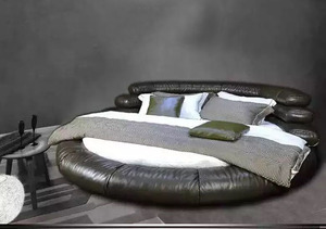 <span class=keywords><strong>Cama</strong></span> king size de cuero de <span class=keywords><strong>vaca</strong></span> de fábrica - Product Image 6