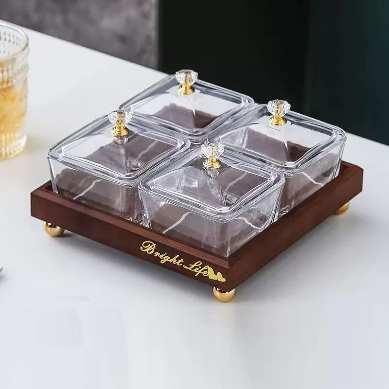 Vetro trasparente 4 scomparti