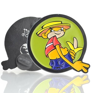Produttore all'ingrosso a buon mercato Logo personalizzato distintivo in metallo spille in smalto morbido e duro lettere di moda sport imitazione antica - Product Image 1