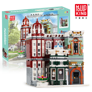 Khuôn Mẫu King Architecture 16005 Cửa Hàng Cổ Mô Hình Khối Xây Dựng Bằng Nhựa Đồ Chơi Cho Trẻ Em Đồ Chơi Xây Dựng - Product Image 1
