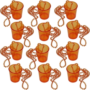 Paquete de vasos de chupito con cuentas y vasos de plástico tipo collar, recuerdos para fiestas, despedidas de <span class=keywords><strong>soltera</strong></span>, cumpleaños y bodas, más vendidos - Product Image 3