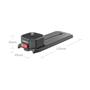 Nouvelle plaque de montage à dégagement rapide <span class=keywords><strong>Ulanzi</strong></span> R085 pour <span class=keywords><strong>stabilisateur</strong></span> de cardan DSLR DJI RSC2, plaque de base QR universelle à dégagement rapide - Product Image 2