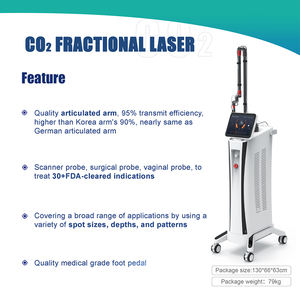 トップスタンディングCO2フラクショナルレーザーマシンで顔の若返りにきびのスカー除去効果的な皮膚再生技術 - Product Image 2