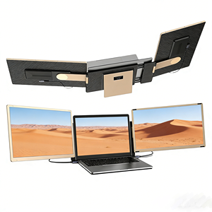 Écran d'extension d'ordinateur portable 15,6 pouces 2026 CE/ROHS, écran LCD, moniteur portable triple quadruple, écrans multiples pour les entreprises - Product Image 1