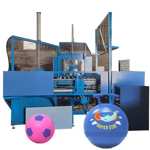 Máquina fabricação bola salto Linha produção futebol esporte Ragi Pvc Making