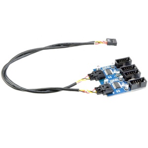 9pin USB Tiêu Đề Nam 1 Để 4 Nữ Cáp Mở Rộng Thẻ Máy Tính Để Bàn 9-Pin USB Hub USB 2.0 9 pin Kết Nối Bộ Chuyển Đổi Cổng Multilier - Product Image 5